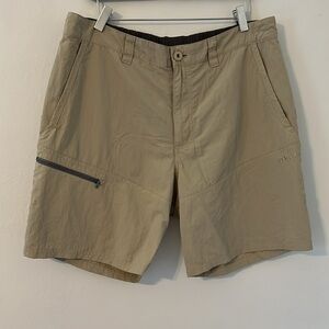 Patagonia Sandy Cay Fishing Shorts Tan Men’s Size Large